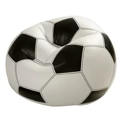 Intex 68557 Voetbal Zitstoel Opblaasbaar Beanless Bag. -Aanbiedingen Buiten Plezier Winkel intex 68557 beanless bag voetbal opbaasbare zitstoel relax stoel. 1