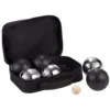 Jeu De Boules Set 6 Ballen In Tas Chroom / Zwart 1 Jeu De Boules Set 6 Ballen In Tas Chroom / Zwart -Aanbiedingen Buiten Plezier Winkel jeu de boules zwart chroom in tas