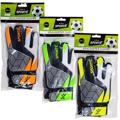 SportX Keeperhandschoenen Maat 6 Div Kleuren 3 SportX Keeperhandschoenen Maat 6 Div Kleuren