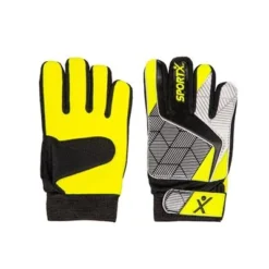 SportX Keeperhandschoenen Maat 5 Div Kleuren -Aanbiedingen Buiten Plezier Winkel keeperhandschoenen sportX maat 5 7 geel 1