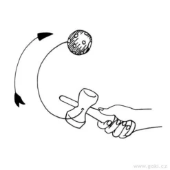 Kendama Behendigheidsspel -Aanbiedingen Buiten Plezier Winkel kendama behendigheidsspel goki 62931 4