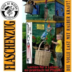 Kids At Work Takelset Voor Speeltoestel Met Katrol Takel