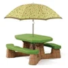 Step2 Kunststof Kinder Picknicktafel Met Parasol -Aanbiedingen Buiten Plezier Winkel kinder picknicktafel step2