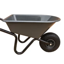 Kinderkruiwagen Antraciet Met Luchtband Kruiwagen. -Aanbiedingen Buiten Plezier Winkel kinderkruiwagen antraciet met luchtband speelactief.nl 1