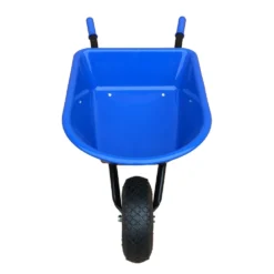 Kinderkruiwagen Blauw Met Luchtband Kruiwagen. -Aanbiedingen Buiten Plezier Winkel kinderkruiwagen blauw met luchtband speelactief.nl 2