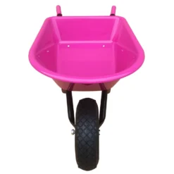 Kinderkruiwagen Blauw Met Luchtband Kruiwagen. -Aanbiedingen Buiten Plezier Winkel kinderkruiwagen fuchsia met luchtband speelactief.nl 2