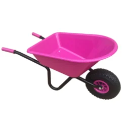 Kinderkruiwagen Fuchsia Met Luchtband Kruiwagen.
