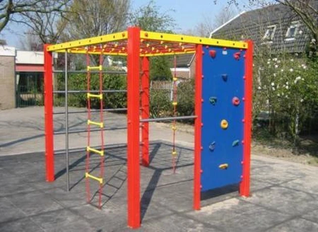 Klimkubus Thermisch Verzinkt + Gepoedercoat Openbaar 4 Klimkubus Thermisch Verzinkt + Gepoedercoat Openbaar - Afbeelding 2