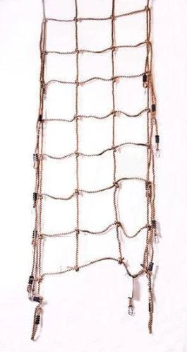 Klimnet 200 X 125 Cm. (PP-touwenset) 5 Klimnet 200 X 125 Cm. (PP-touwenset) - Afbeelding 3