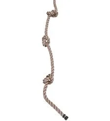 Klimtouw PP Knopentouw 2m Lengte Met 4 Knopen -Aanbiedingen Buiten Plezier Winkel klimtouw knopentouw 2m PP touw speeltoestel 4 knopen 1
