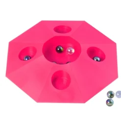 Knikkerpot Kunststof Met Knikkers -Aanbiedingen Buiten Plezier Winkel knikkeren knikkerpot kunststof 10 knikkers roze