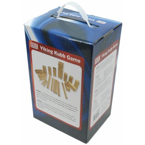 Kubb Dennenhout Viking-spel 5 Kubb Dennenhout Viking-spel - Afbeelding 3