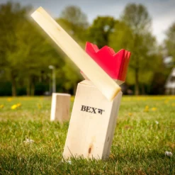 Kubb Original Red-King Rubberwood -Aanbiedingen Buiten Plezier Winkel kubb original red king rubberhout bex 4 scaled 1