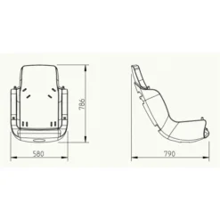 Kuipschommel Special Needs Met Kettingset -Aanbiedingen Buiten Plezier Winkel kuipschommel special needs net harnas en touwenset 1