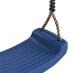 Kunststof Schommelzit Div Kleuren (PP-touwenset) In Kleur Blauw -Aanbiedingen Buiten Plezier Winkel kunststof schommelzitje pp blauw