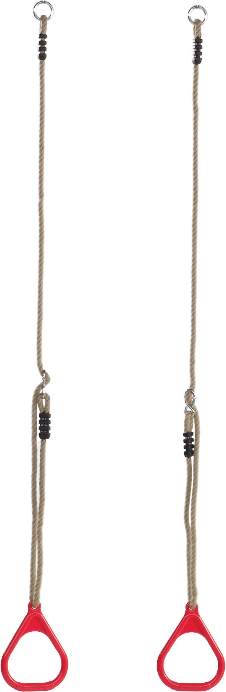 Turnringen Kunststof (PP-touwenset) Rood 5 Turnringen Kunststof (PP-touwenset) Rood - Afbeelding 3