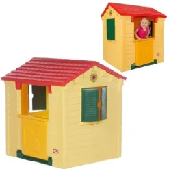 Little Tikes Naturel My First Playhouse Speelhuis -Aanbiedingen Buiten Plezier Winkel little tikes speelhuis myfirst playhouse 2