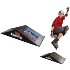 Skateramp Mini Double-Ramp Minispine Rampage -Aanbiedingen Buiten Plezier Winkel mini double ramp rampage 1