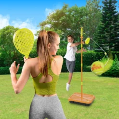 Swingball Tournament All-Surface Tennispaal -Aanbiedingen Buiten Plezier Winkel mookie swingball tournament all surface 5