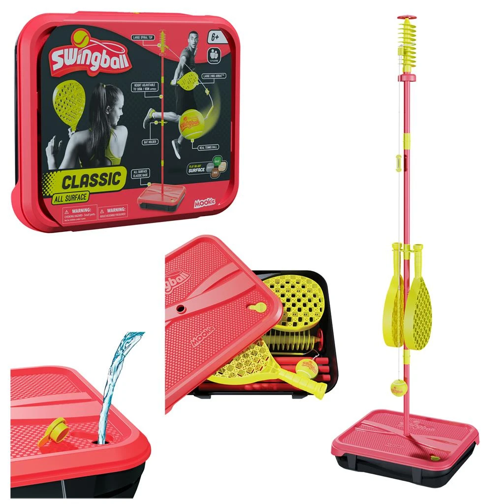 Swingball AllSurface Classic Tennispaal Mookie 3 Swingball AllSurface Classic Tennispaal Mookie