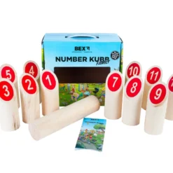 Kubb Number Bex Numberkubb Basic Berkenhout -Aanbiedingen Buiten Plezier Winkel numberkubb bex kubb houten werpspel vikingspel berkenhout 1