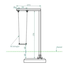 Schommel Gegalvaniseerd Paalschommel Openbaar Gebruik -Aanbiedingen Buiten Plezier Winkel paalschommel professioneel openbare speelplaats schommel 2haaks. 1