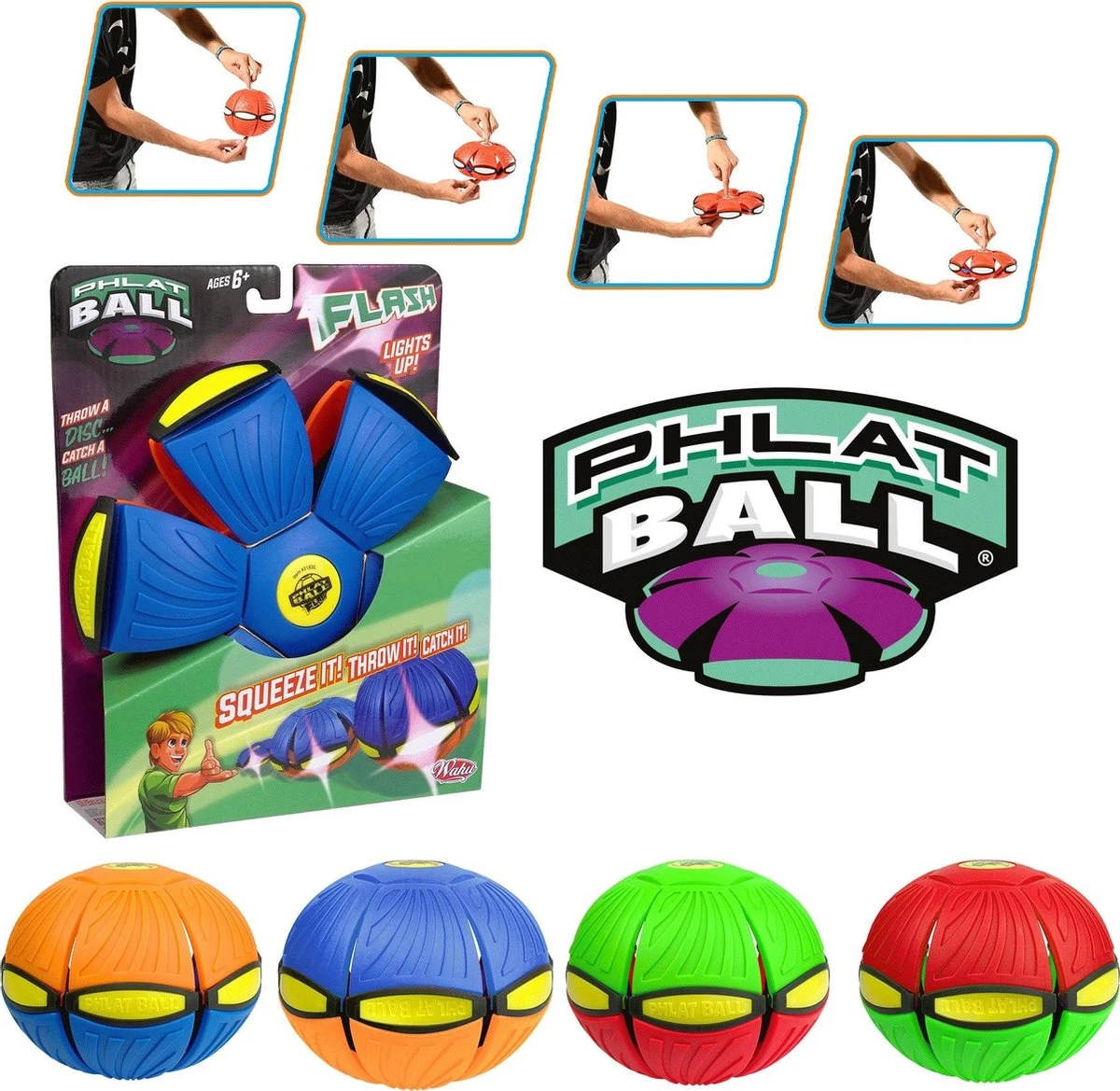 Phlatt Ball Flash LED V3, 23 Cm. 5 Phlatt Ball Flash LED V3, 23 Cm. - Afbeelding 3