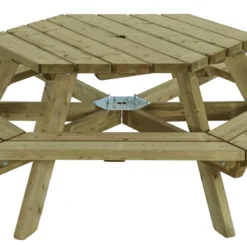 Picknicktafel Zeshoek 0438 Talen 225 Cm Pn Tafel