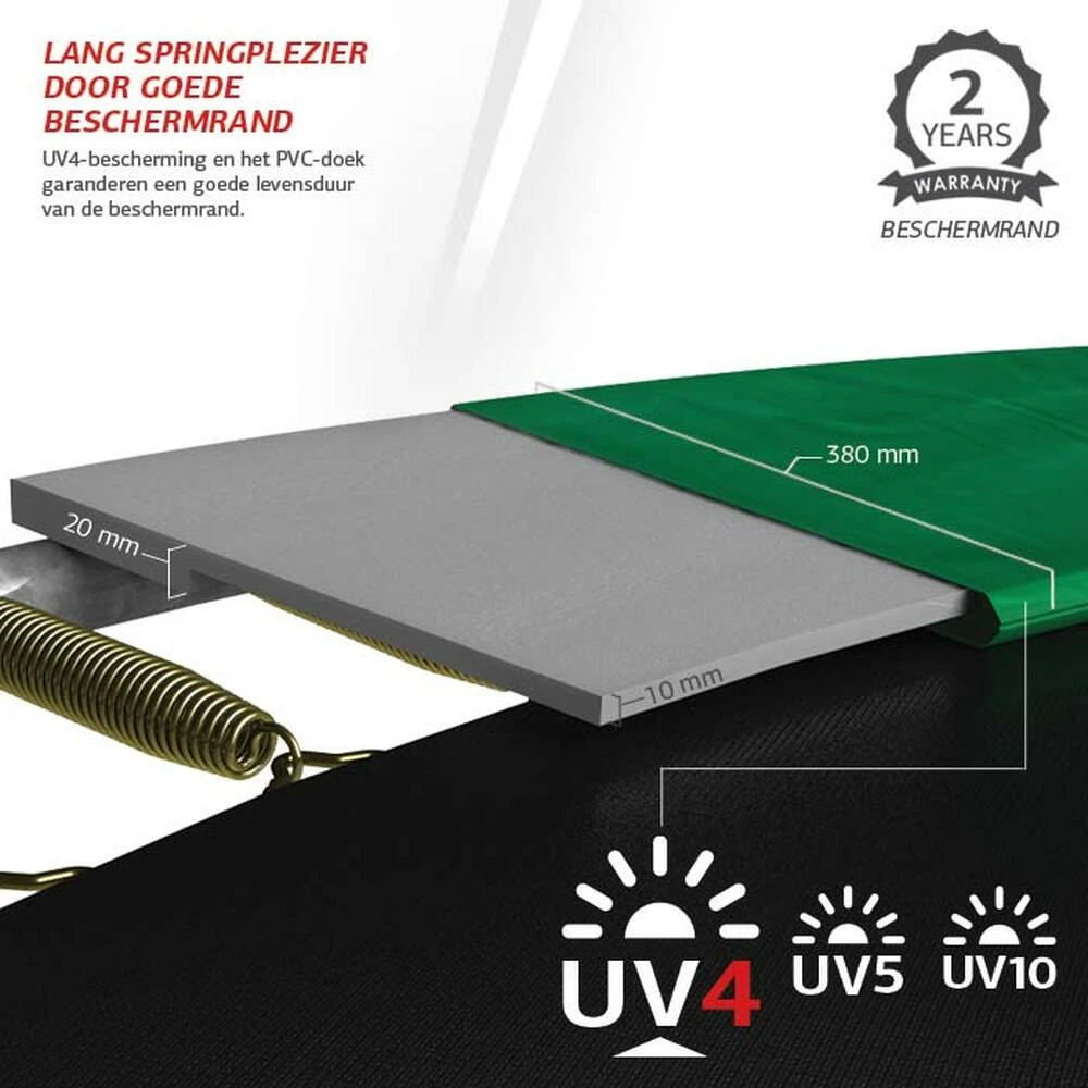 BERG Trampoline Inground Favorit 380 Grey SPORTS 4 BERG Trampoline Inground Favorit 380 Grey SPORTS - Afbeelding 2