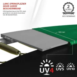 BERG Elfje Trampoline Inground 430 Groen SPORTS Super Bouncer -Aanbiedingen Buiten Plezier Winkel preview BERG Favorit InGroundnet Square 2