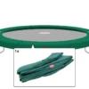 Randkussen BERG Champion Regular Groen - Diverse Afmetingen In Afmetingen Trampoline (cm.) 520 X 345