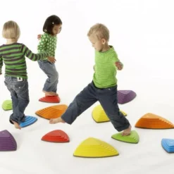 Gonge 2120 Stapstenen Rivierstenen River Stones Therapie Speelgoed -Aanbiedingen Buiten Plezier Winkel rivierstenen gonge 2120 3