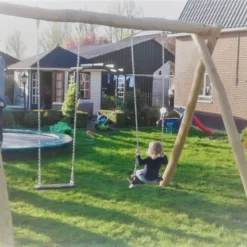 Robinia Houten Schommel Particulier 4 Haken -Aanbiedingen Buiten Plezier Winkel robinia schommel privaat gebruik