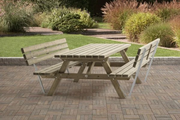Rugleuning Voor Picknicktafel 230 Cm. Talen 04091 5 Rugleuning Voor Picknicktafel 230 Cm. Talen 04091 - Afbeelding 3