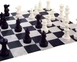 RollyToys Schaakveld Groot Tegel 35 X 35 Cm Schaken -Aanbiedingen Buiten Plezier Winkel schaakveld groot rt 218752 2