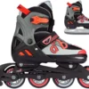 Verstelbare Inline Skates / Schaatsen Nijdam Red Raider Combo Mt. 37-40 1 Verstelbare Inline Skates / Schaatsen Nijdam Red Raider Combo Mt. 37-40 -Aanbiedingen Buiten Plezier Winkel schaatsen skeelers combi red raider nijdam N14AC01