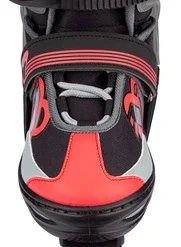 Verstelbare Inline Skates / Schaatsen Nijdam Red Raider Combo Mt. 33-36 -Aanbiedingen Buiten Plezier Winkel schaatsen skeelers combi red raider nijdam N14AC01 3 1