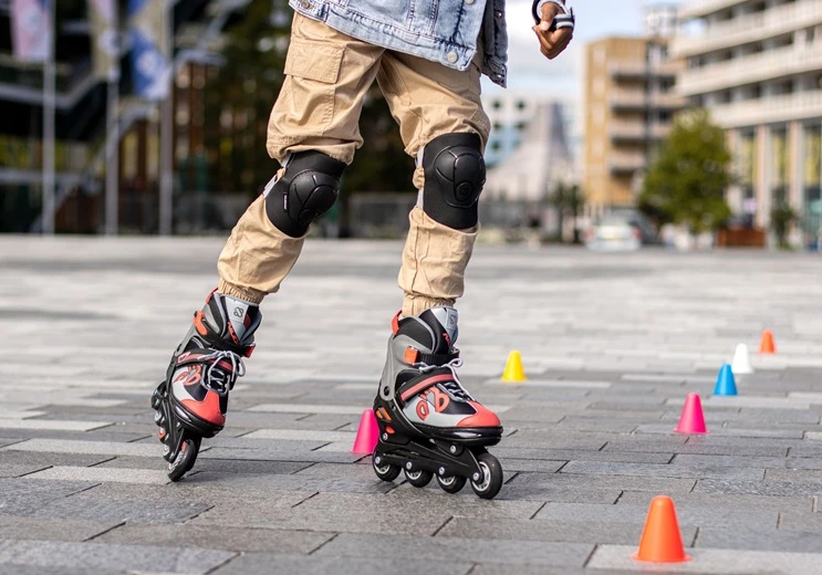 Verstelbare Inline Skates / Schaatsen Nijdam Red Raider Combo Mt. 37-40 12 Verstelbare Inline Skates / Schaatsen Nijdam Red Raider Combo Mt. 37-40 - Afbeelding 10