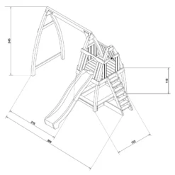 Swingset Sam 15 Swingset Sam -Aanbiedingen Buiten Plezier Winkel schommel axi swingset sam 5