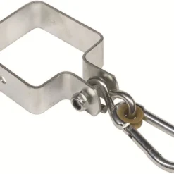 Schommelhaak Vierkant 90×90 Met Carabijnhaak -Aanbiedingen Buiten Plezier Winkel schommelhaak 90 x 90 vierkant met carabijn 1