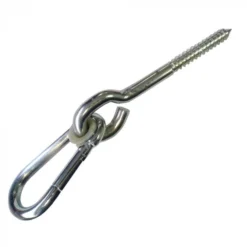 Schommelhaak Karabijn Indraaihaak Houtdraadbout 10 X 140 -Aanbiedingen Buiten Plezier Winkel schommelhaak indraai houtdraad M12 speelactief.nl 3 1