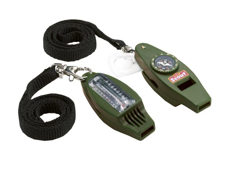 Scout 19358 Seinfluit Thermometer Kompas Scouting Outdoor 4 Scout 19358 Seinfluit Thermometer Kompas Scouting Outdoor - Afbeelding 2