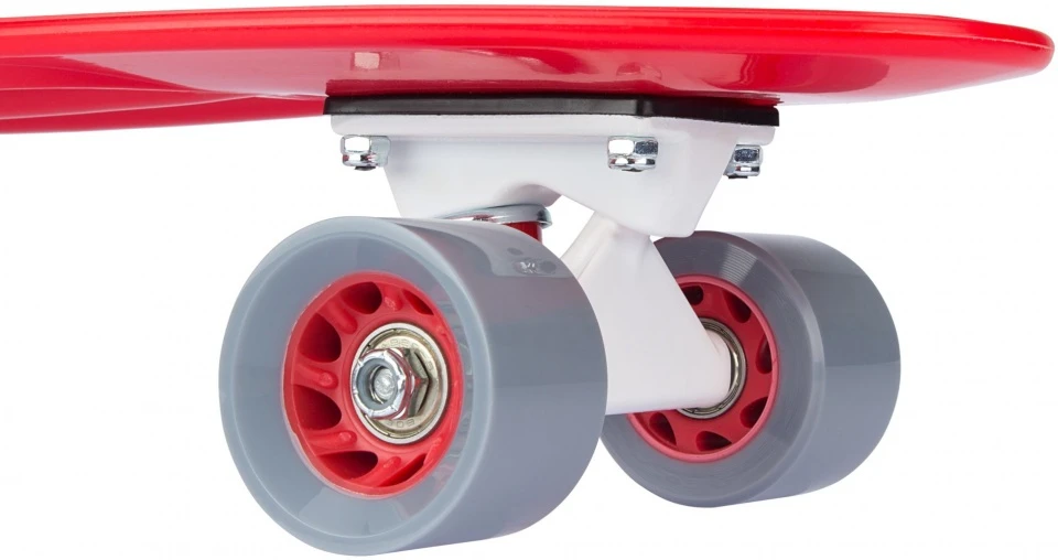 Skateboard Nijdam Flipgrip Twinny Board Rood 5 Skateboard Nijdam Flipgrip Twinny Board Rood - Afbeelding 3