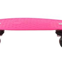 Mini Skateboard Pennyboard Kunststof 42×12 Cm -Aanbiedingen Buiten Plezier Winkel skateboard play fun kunststof board pennyboard roze