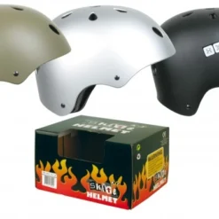 Skatehelm Skate Agressive Maat S – Kleuren: Zwart Of Zilver -Aanbiedingen Buiten Plezier Winkel skatehelm agressive 1