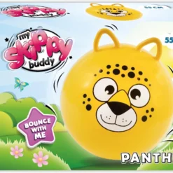 Summertime Skippybal Panter Geel 55 Cm -Aanbiedingen Buiten Plezier Winkel skippybal skippiebal panter 55cm 1