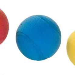 Soft Foamballen 3 Stuks In Netje Soft Tennisballen