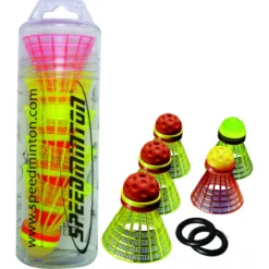 Speedminton Shuttleset Speedertube Mixpack