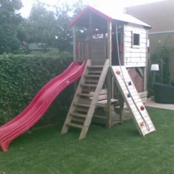 Houten Speeltoren Cathy Speelhuis 12 Houten Speeltoren Cathy Speelhuis -Aanbiedingen Buiten Plezier Winkel speelburcht cathy 2