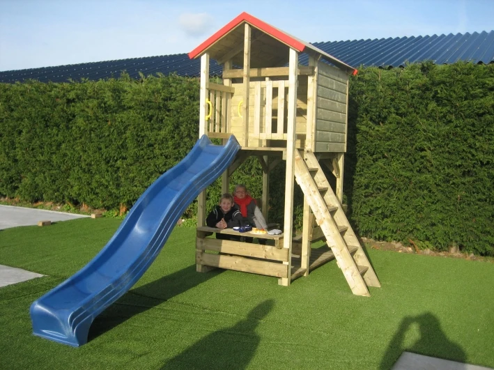 Houten Speeltoren Cathy Speelhuis 3 Houten Speeltoren Cathy Speelhuis
